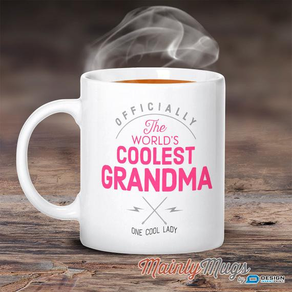 Birthday Gift For Grandma
 Cool Grandma Grandma Mug Birthday Gift For Grandma by