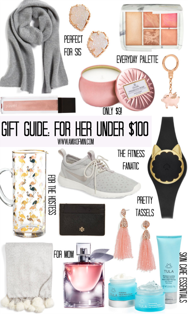 Birthday Gift For Her Ideas
 Gift Guide For Her Under $100 A Mix of Min
