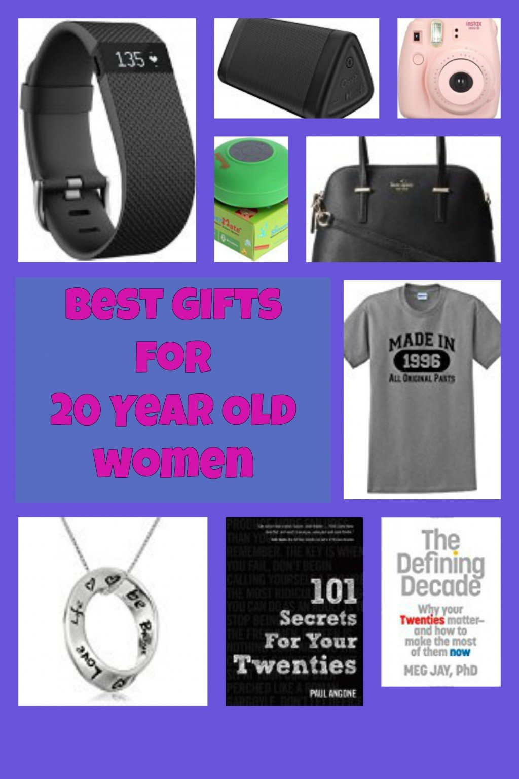 Birthday Gift Ideas For 20 Year Old Female
 Brilliant Birthday and Christmas Gift Ideas for 20 Year