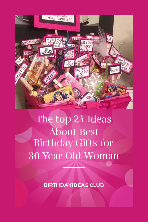 Birthday Gift Ideas For 30 Year Old Woman
 The top 24 Ideas About Best Birthday Gifts for 30 Year Old