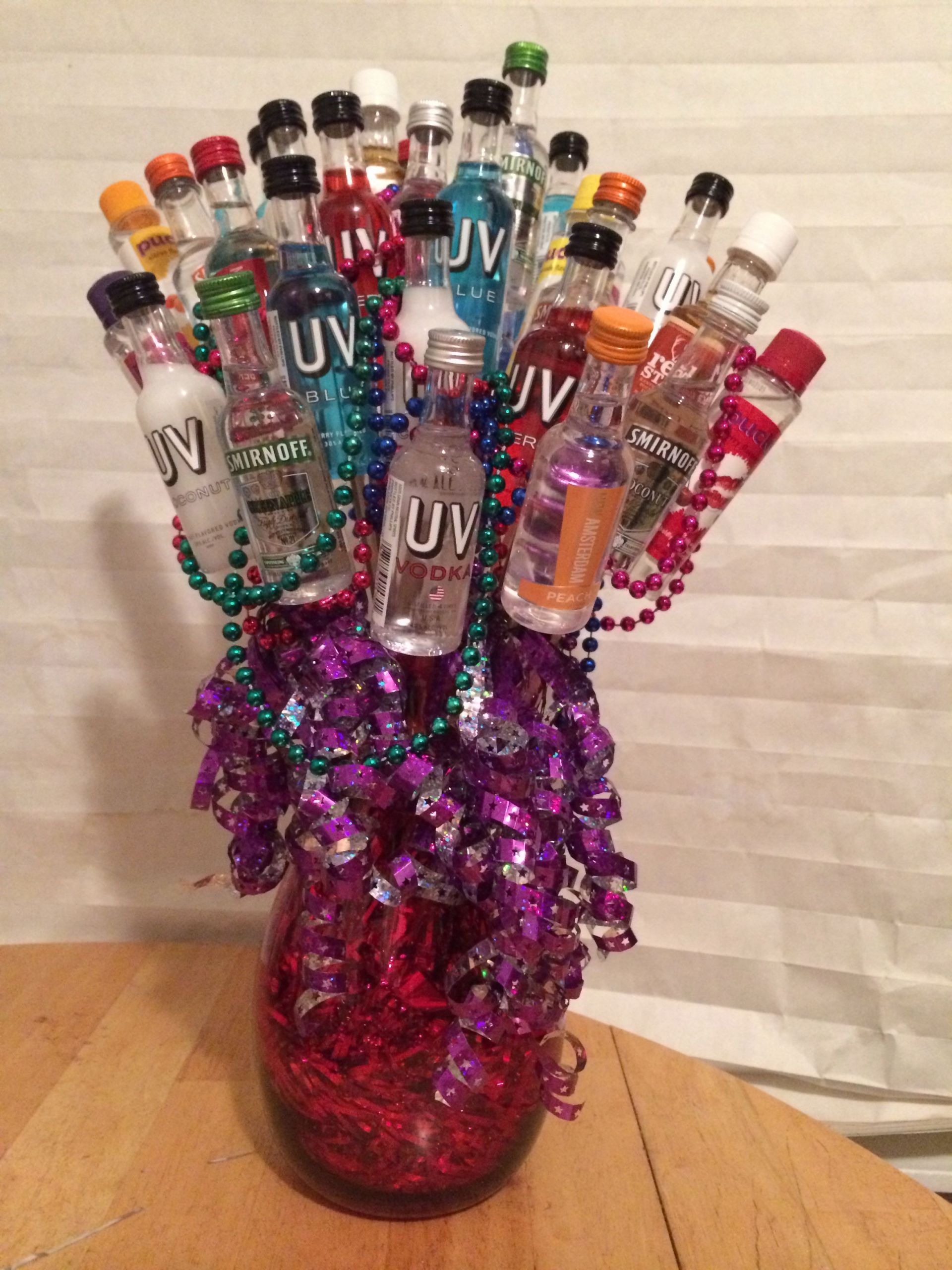 Birthday Gift Ideas For 30 Year Old Woman
 30 year old birthday bouquet 30 bottles red vase silver