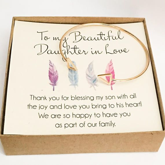 Birthday Gift Ideas For Daughter In Law
 ly $9 Daughter in Law Bracelet Daughter in Love Gift