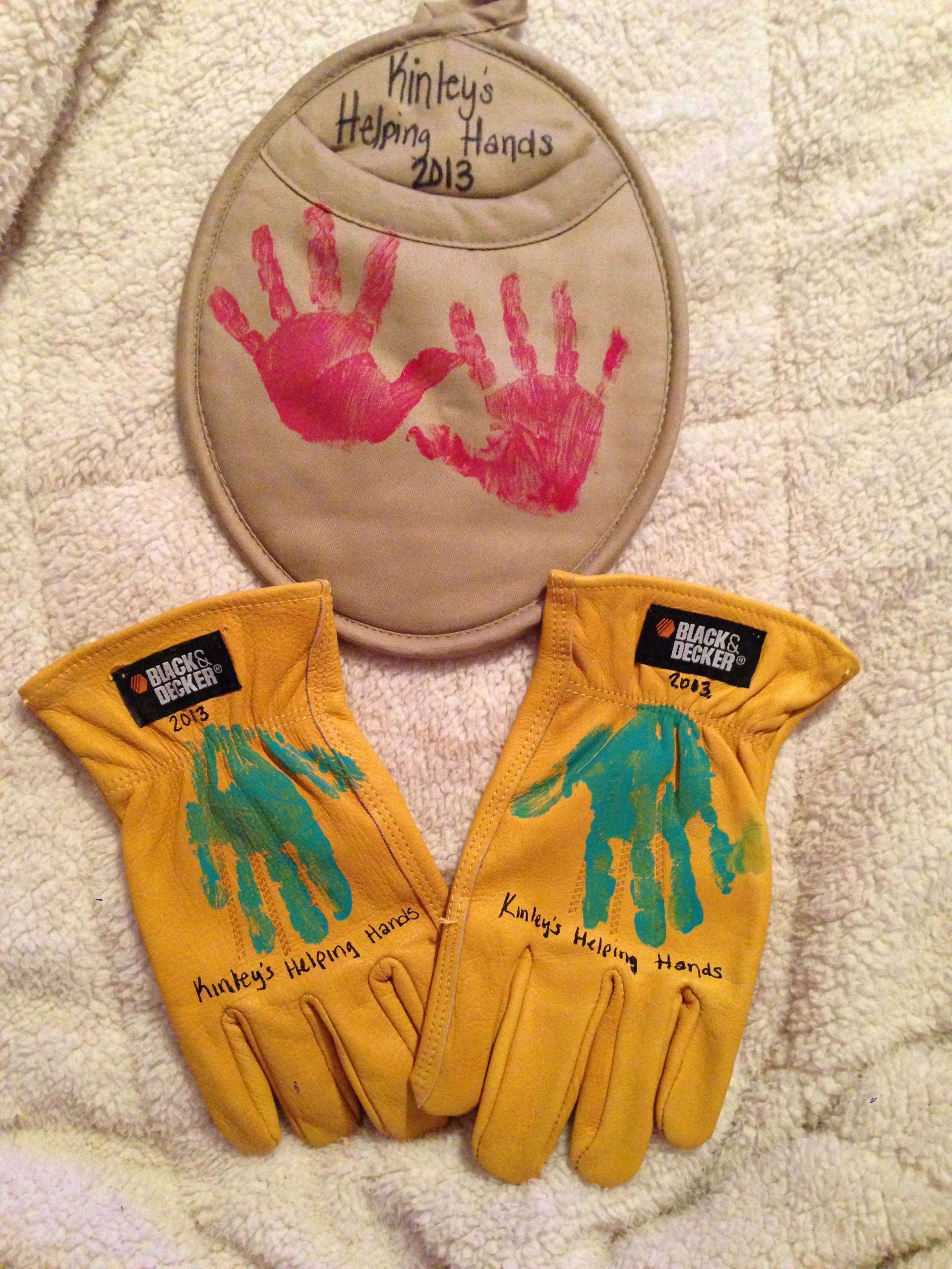 Birthday Gift Ideas For Grandpa From Grandkids
 Handprints Birthday presents for grandparents