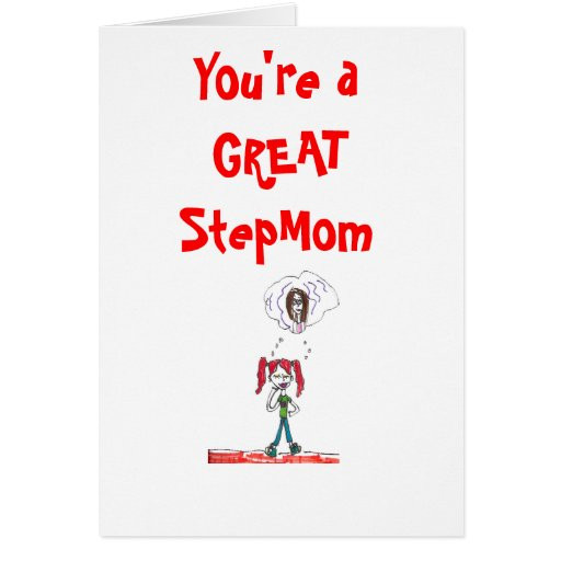 Birthday Gift Ideas For Stepmom
 StepMom Birthday Card