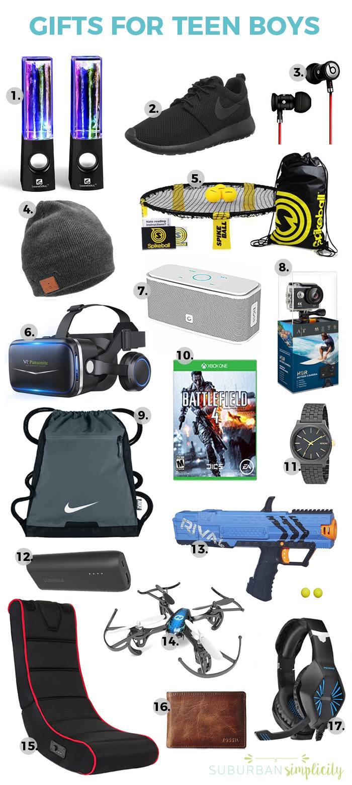 Birthday Gift Ideas For Teen Boys
 17 Awesome Gift Ideas for Teen Boys