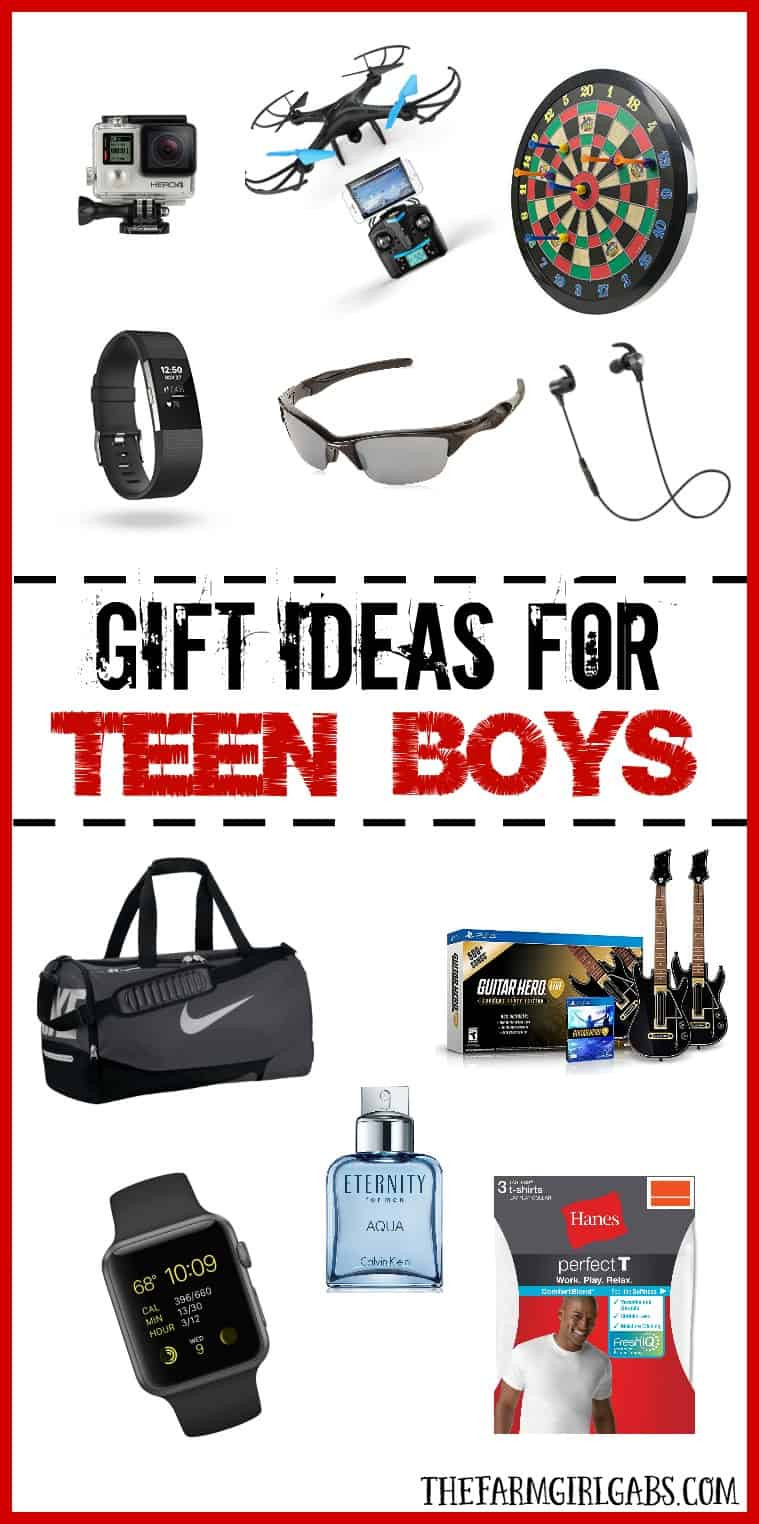 Birthday Gift Ideas For Teen Boys
 Gift Ideas For Teen Boys The Farm Girl Gabs
