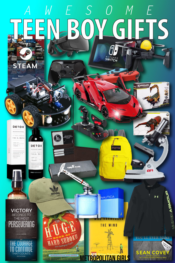 Birthday Gift Ideas For Teen Boys
 Top 35 Gifts For Teen Boys Teenage Guys Gift Ideas