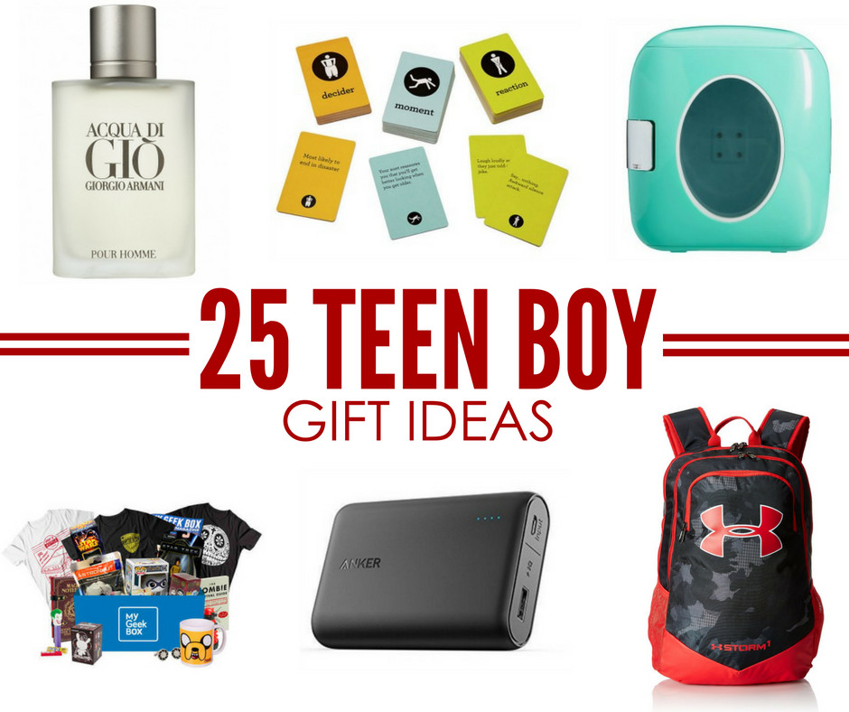 Birthday Gift Ideas For Teenage Guys
 25 Teen Boy Gift Ideas Perfect for Christmas or Birthday