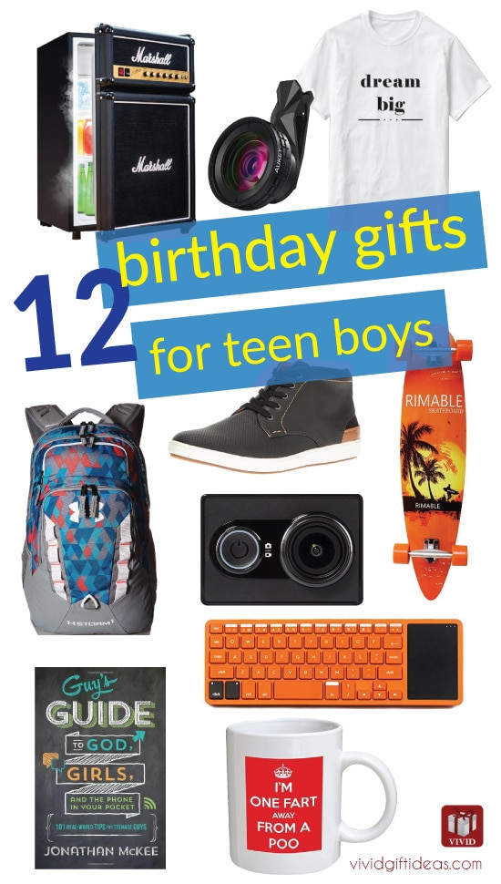 Birthday Gift Ideas For Teenage Guys
 Best Birthday Gift Ideas for Teen Boys Vivid s