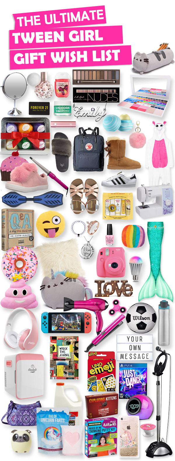 Birthday Gift Ideas For Tween Girl
 Gifts For Tween Girls