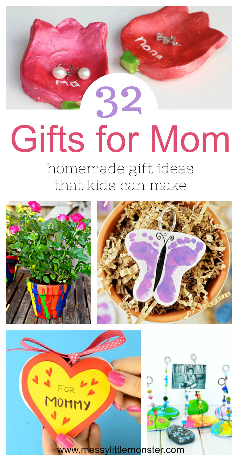 Birthday Gifts For Mom Diy
 Gifts for Mom from Kids – homemade t ideas that kids