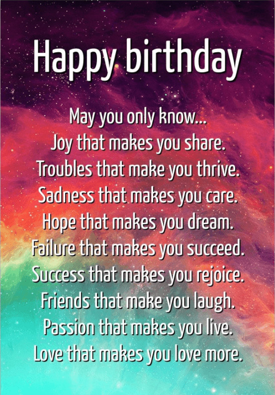 Birthday Inspirational Quotes
 65 Best Encouraging Birthday Wishes and Famous Quotes