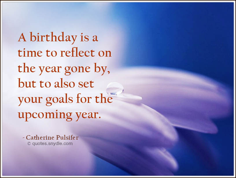 Birthday Inspirational Quotes
 Inspirational Birthday Quotes Quotes and Sayings