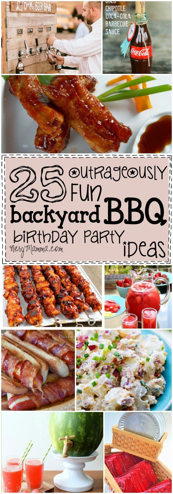 Birthday Party Bbq Food Ideas
 25 Outrageously Fun Backyard BBQ Birthday Party Ideas