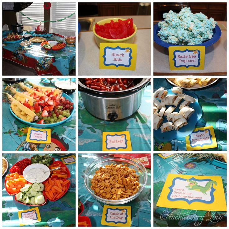 Birthday Party Bbq Food Ideas
 Arrgh mateys Pirate Themed Birthday Party