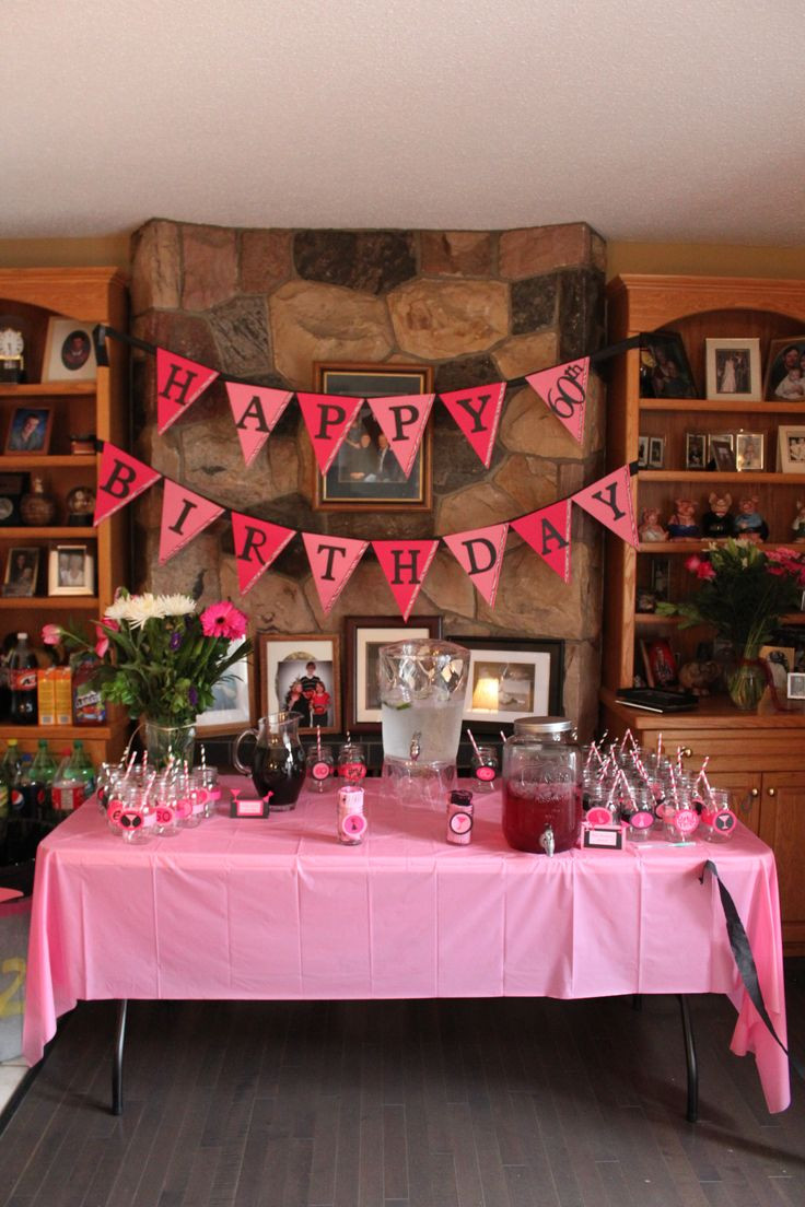 Birthday Party Decorations Pinterest
 60th birthday party ADULT BIRTHDAY PARTY IDEAS