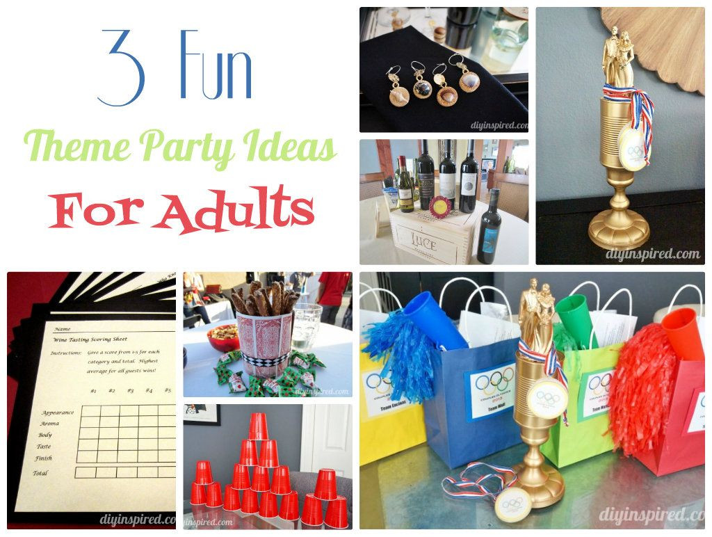 Birthday Party Entertainment Ideas For Adults
 Fun Theme Party Ideas for Adults