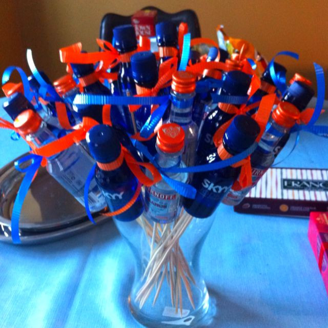 Birthday Party Entertainment Ideas For Adults
 Adult party favors Hot glue skewers to the back and tie