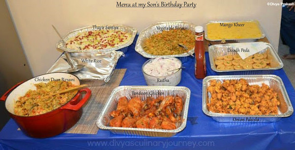 Birthday Party Food Menu
 Kids Birthday Party Food Ideas India