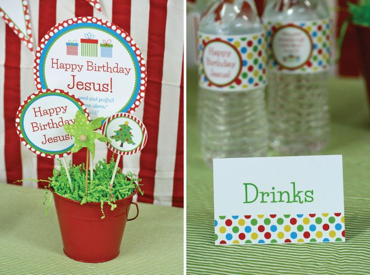 Birthday Party For Jesus Ideas
 Jesus birthday party idea with printable a