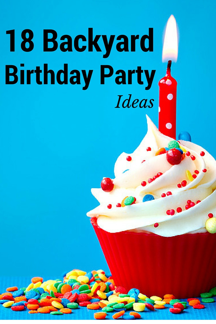Birthday Party Ideas Backyard
 18 Backyard Birthday Party Ideas