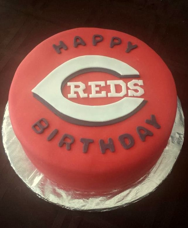 Birthday Party Ideas In Cincinnati
 Cincinnati Reds Cake By Badabing Cakes