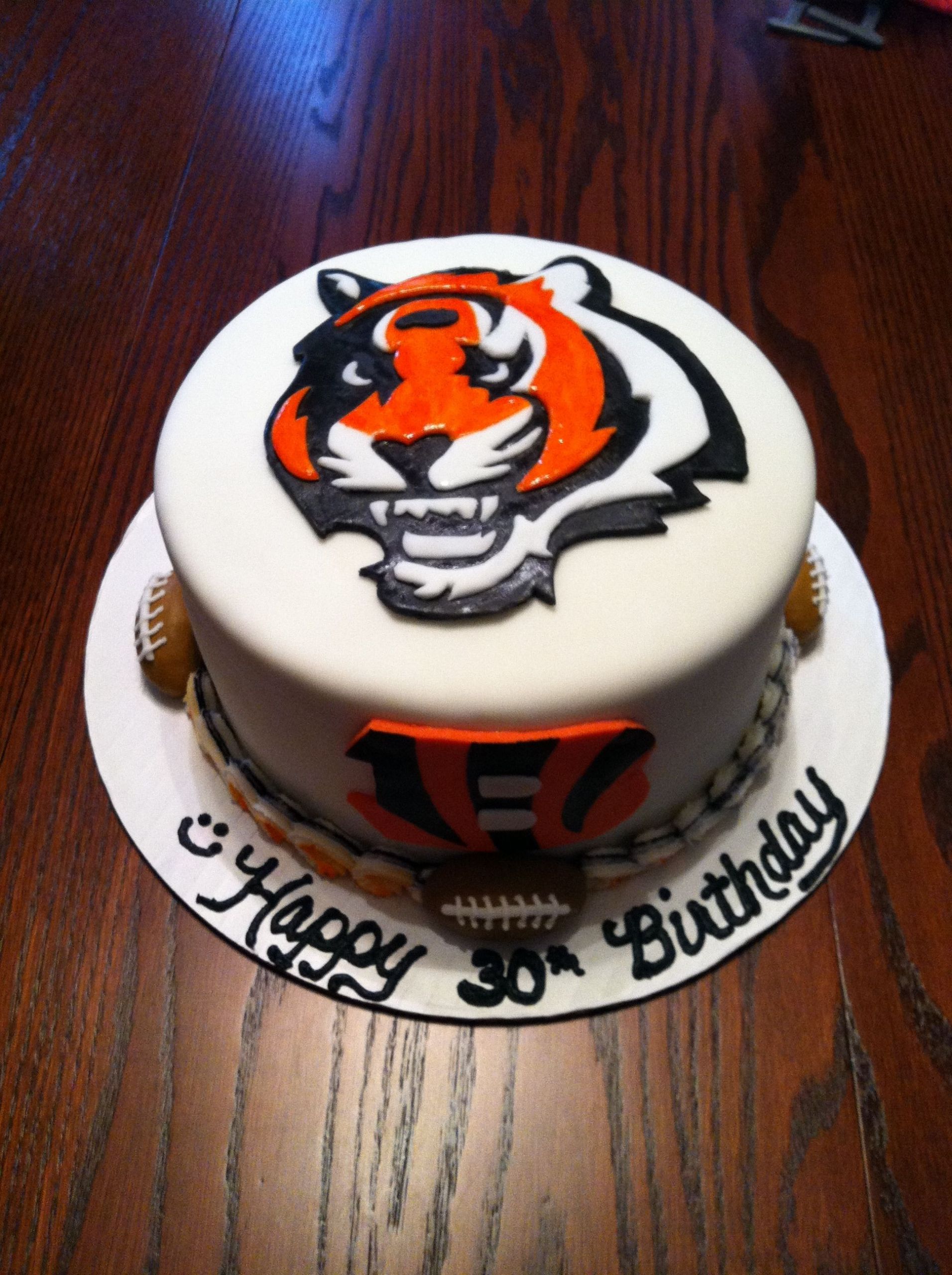 Birthday Party Ideas In Cincinnati
 Cincinnati Bengals Bengals Birthday Cake