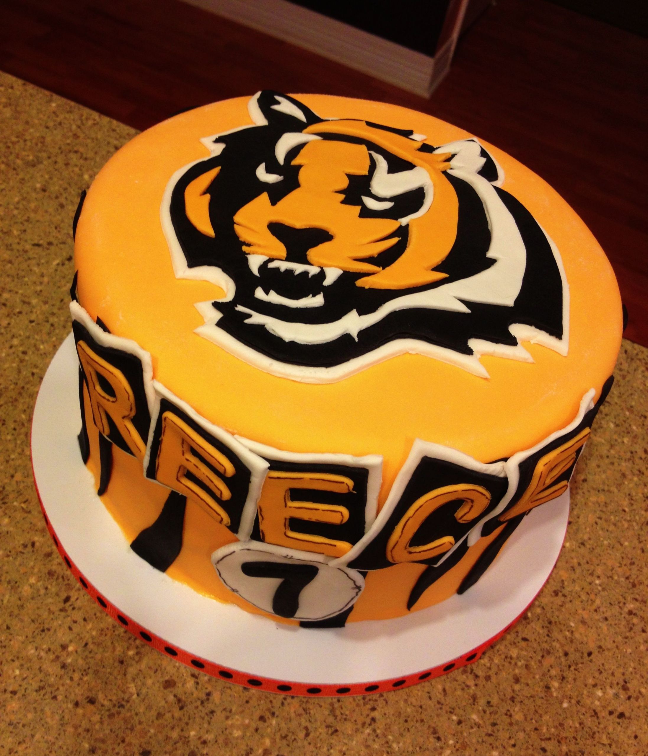 Birthday Party Ideas In Cincinnati
 Cincinnati Bengals cake Cake ideas