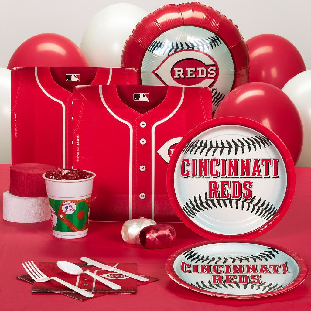 Birthday Party Ideas In Cincinnati
 Cincinnati Reds Baseball Standard Pack
