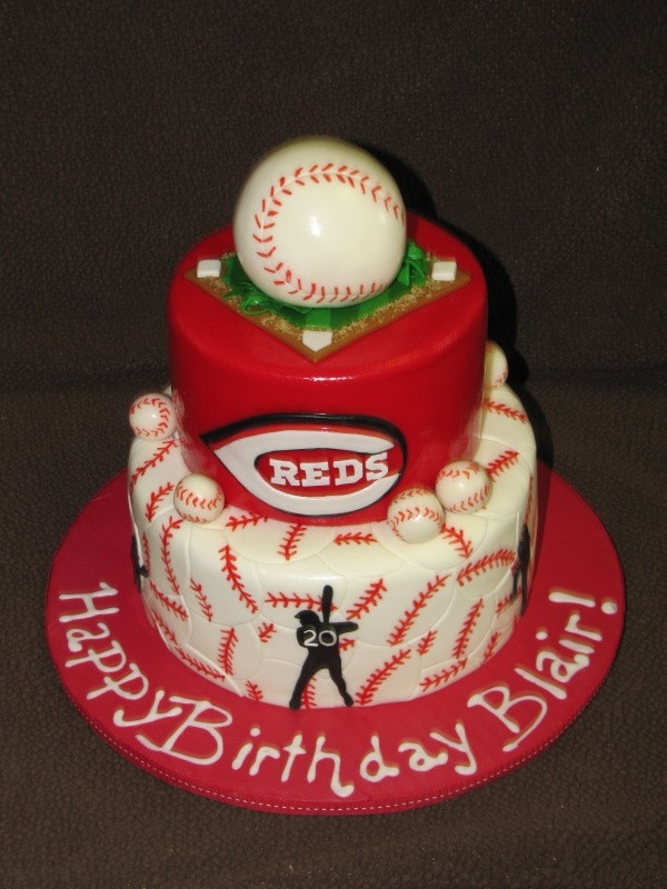 Birthday Party Ideas In Cincinnati
 34 best Cincinnati Reds Cakes images on Pinterest