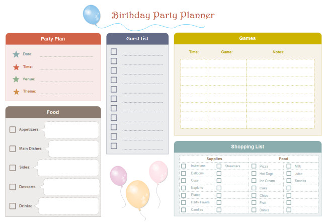 The Best Ideas For Birthday Party Organizer Home Family Style And 
