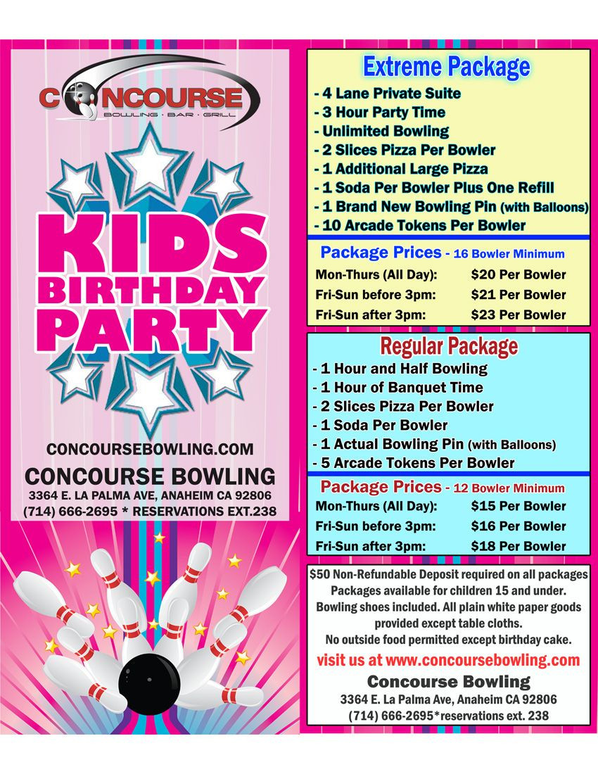 Birthday Party Packages
 kids birthday party packages birthday