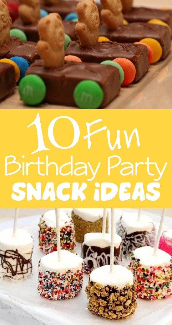 Birthday Party Snack Food Ideas
 10 Fun Birthday Party Snack Ideas Kids Kubby