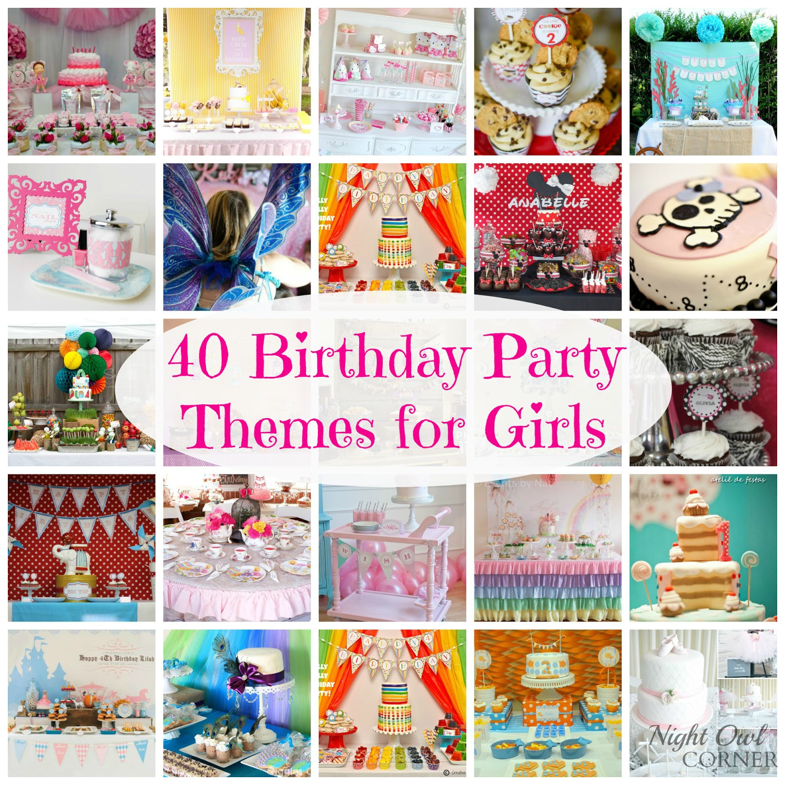 Birthday Party Themes For Girls
 Birthday Ideas