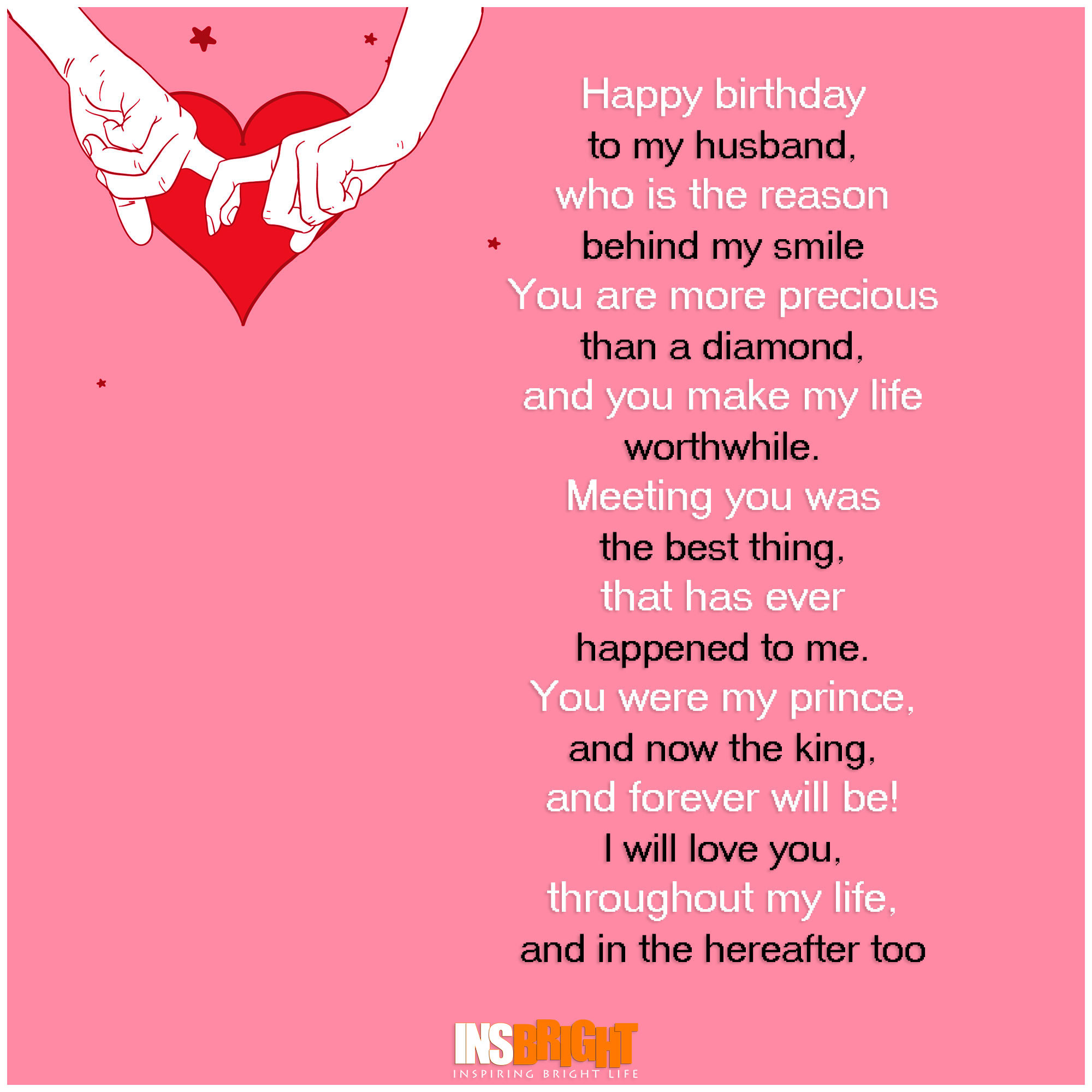 Birthday Poem Funny
 Romantic Happy Birthday Poems For Husband From Wife