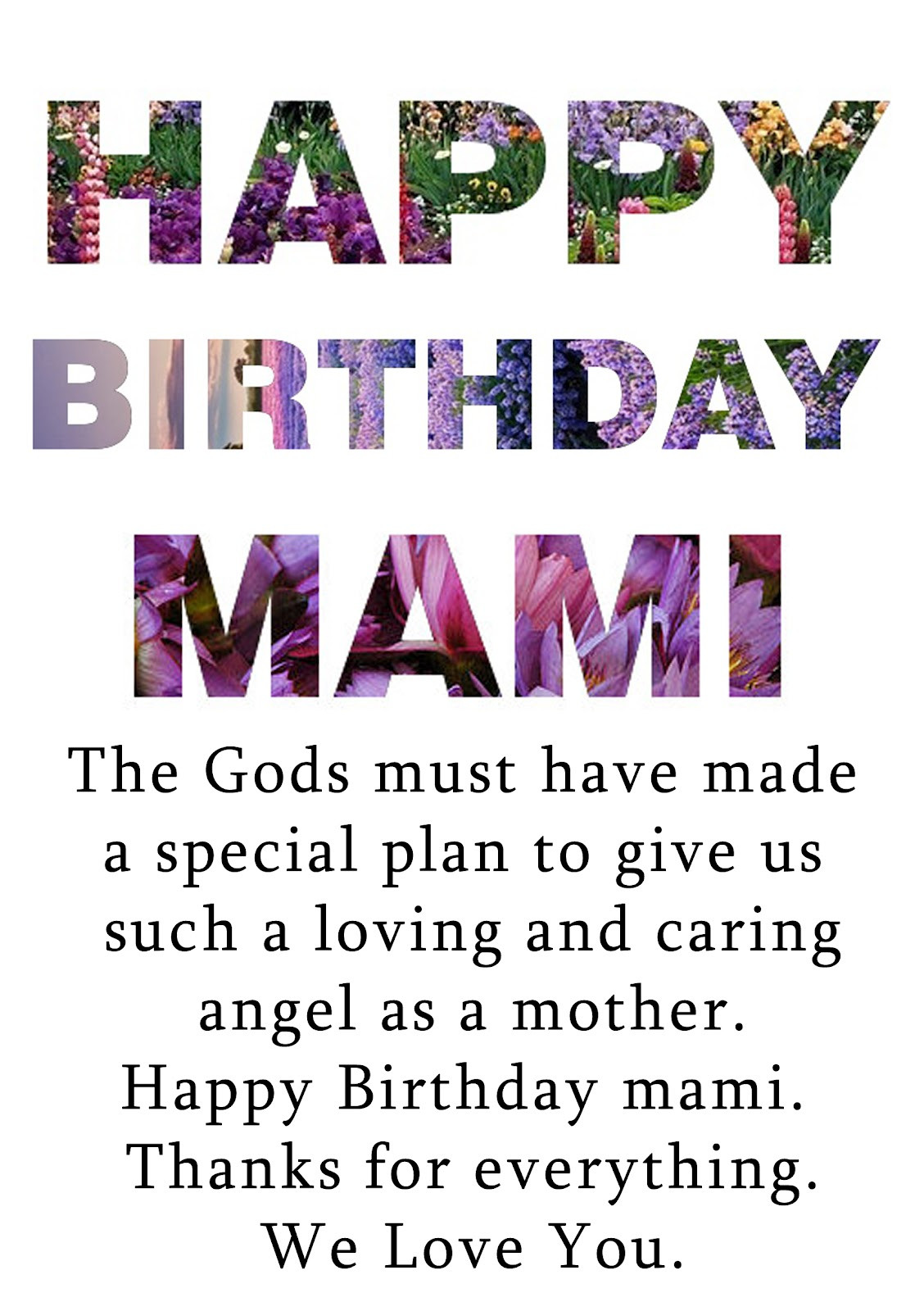 Birthday Quotes For Moms
 Mom Birthday Quotes And Sayings QuotesGram