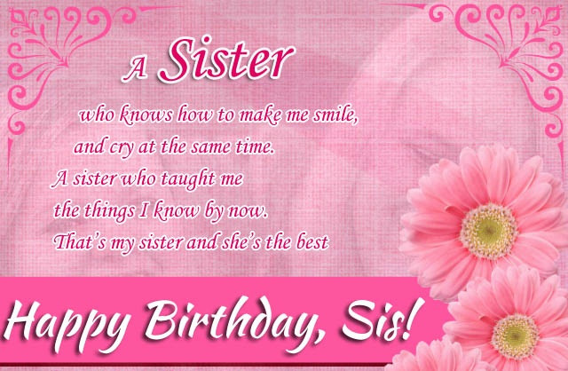 Birthday Quotes For Sister
 Happy Birthday quotes for Sister ts images This Blog