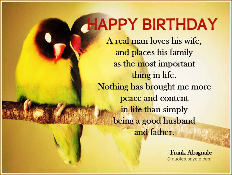 Birthday Quotes For Wife
 Birthday Quotes for Husband Quotes and Sayings