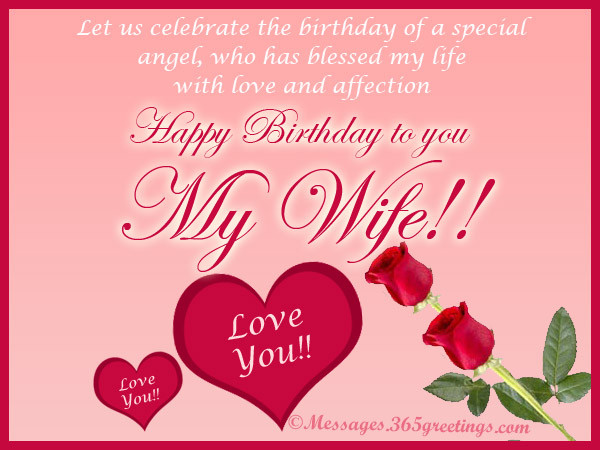 Birthday Quotes For Wife
 Birthday Wishes for Wife 365greetings