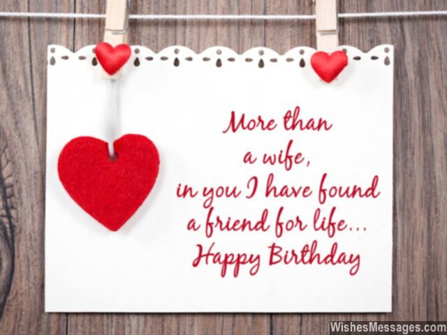 Birthday Quotes For Wife
 Birthday Wishes for Wife Quotes and Messages