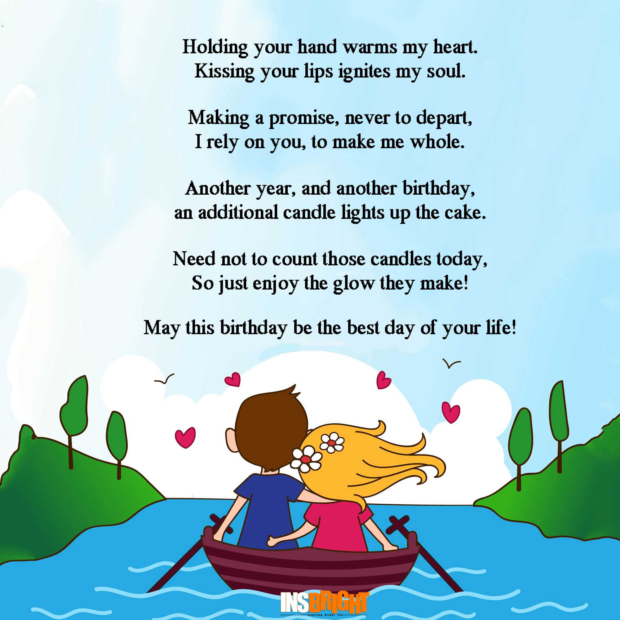 Birthday Quotes For Wife
 10 Romantic Happy Birthday Poems For Wife With Love From