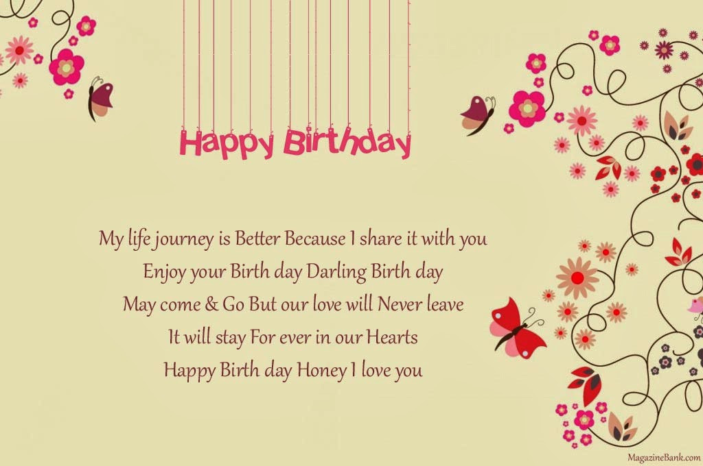 Birthday Quotes For Wife
 Birthday Quotes For Husband From Wife QuotesGram
