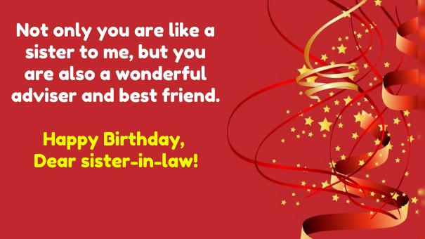 Birthday Quotes Sister In Law
 Top 30 Birthday Quotes for Sister in Law with