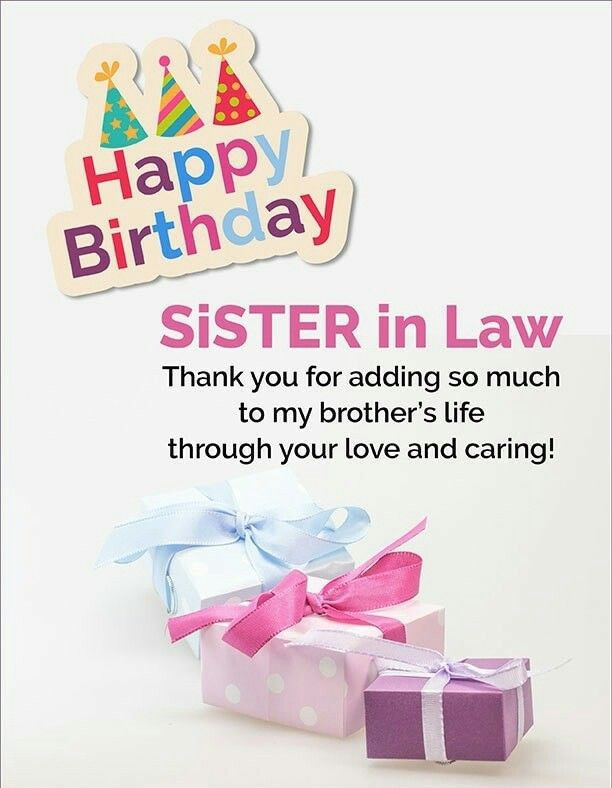 Birthday Quotes Sister In Law
 50 Best Happy Birthday Sister in Law and Quotes