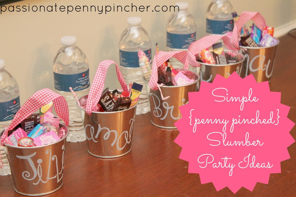 Birthday Slumber Party Ideas
 Frugal Slumber Party Ideas Passionate Penny Pincher