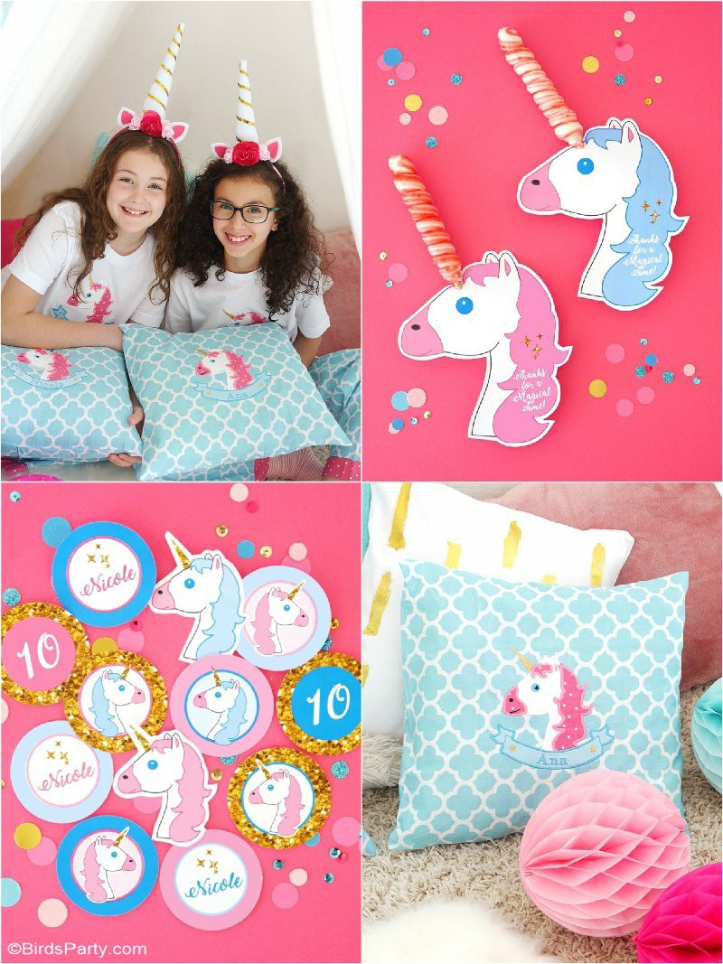 Birthday Slumber Party Ideas
 My Daughter s Unicorn Birthday Slumber Party Party Ideas