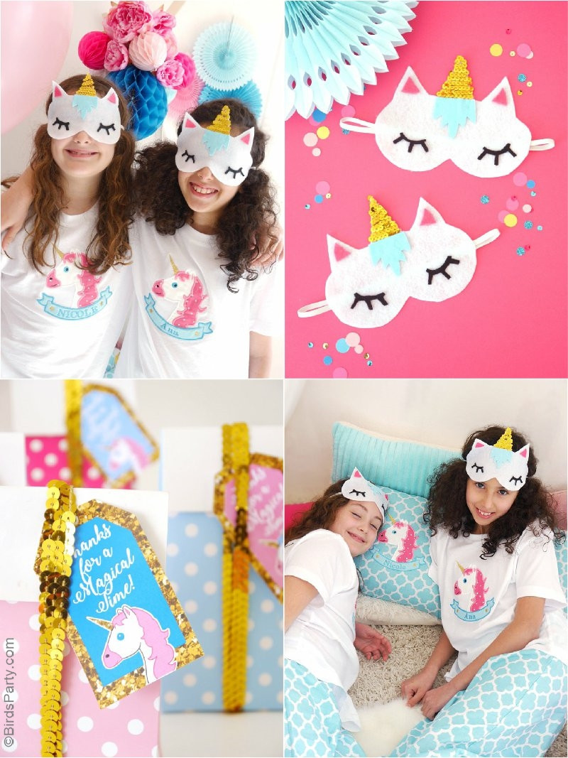 Birthday Slumber Party Ideas
 My Daughter s Unicorn Birthday Slumber Party Party Ideas