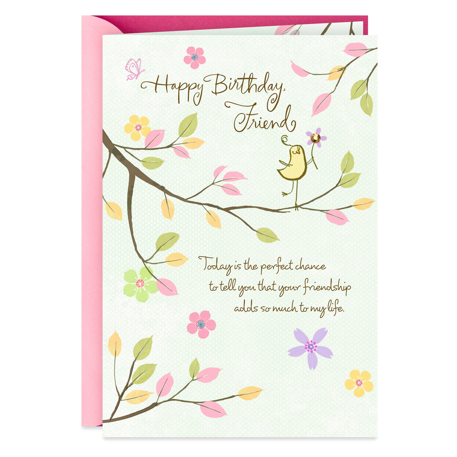 Birthday Wishes Cards
 Thankful Friend Birthday Wishes Card Greeting Cards