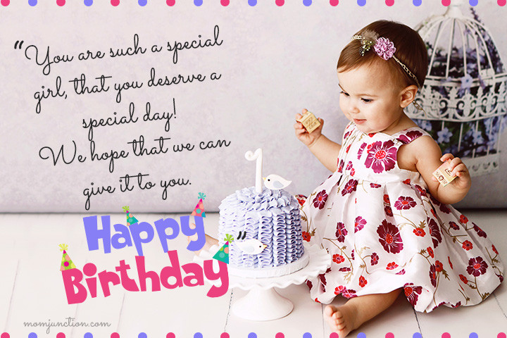 Birthday Wishes For Baby Girl
 106 Wonderful 1st Birthday Wishes And Messages For Babies