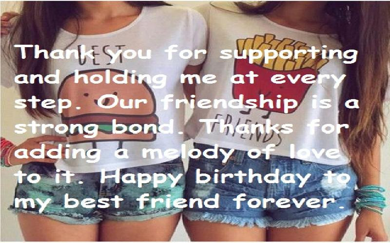 Birthday Wishes For Best Friend Girl
 Best Long Birthday Messages and Wishes For Best Friend